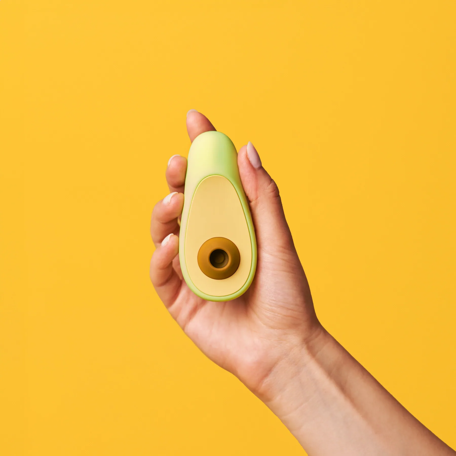 Avo clitoral vibrator — detail texture