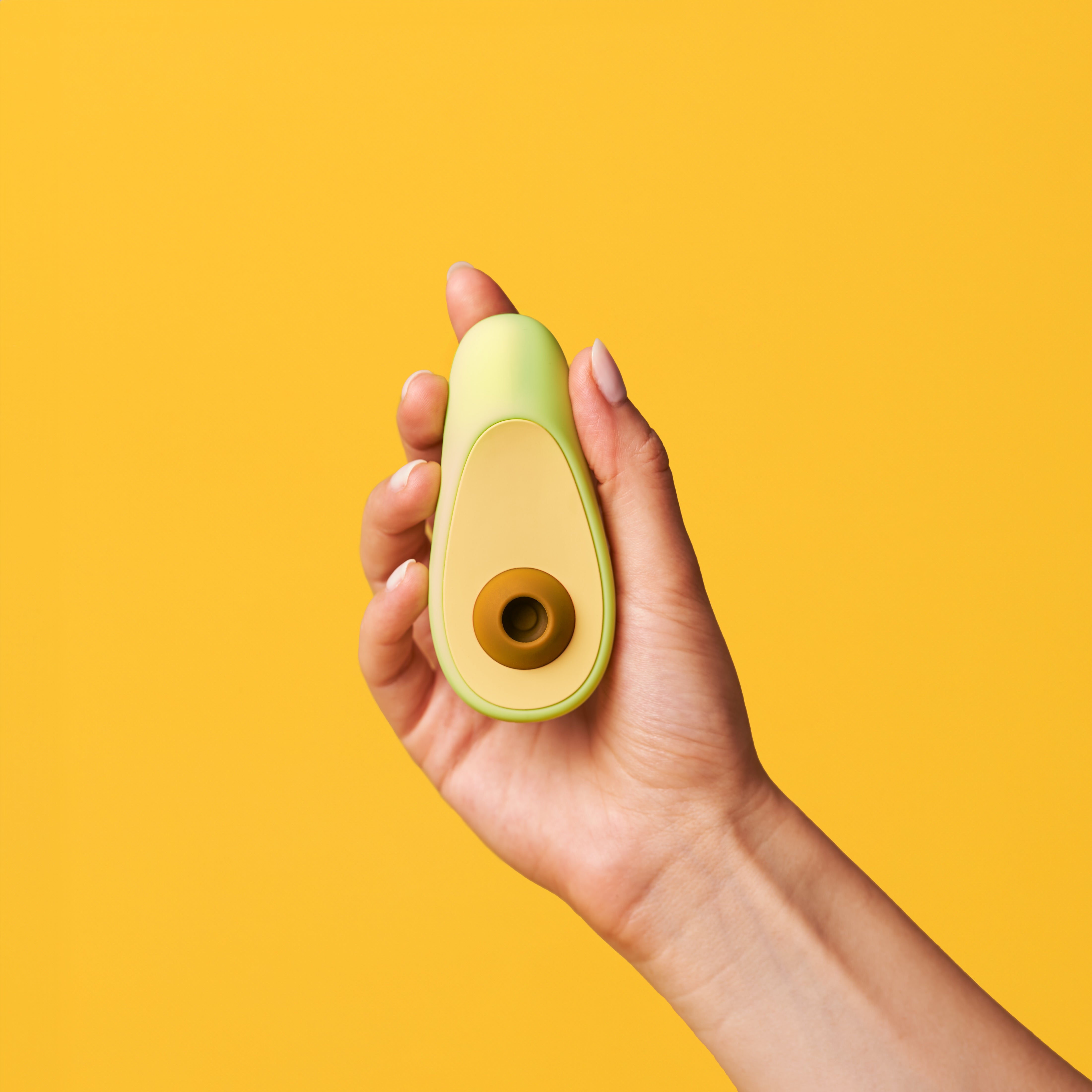 Avo clitoral vibrator — detail texture