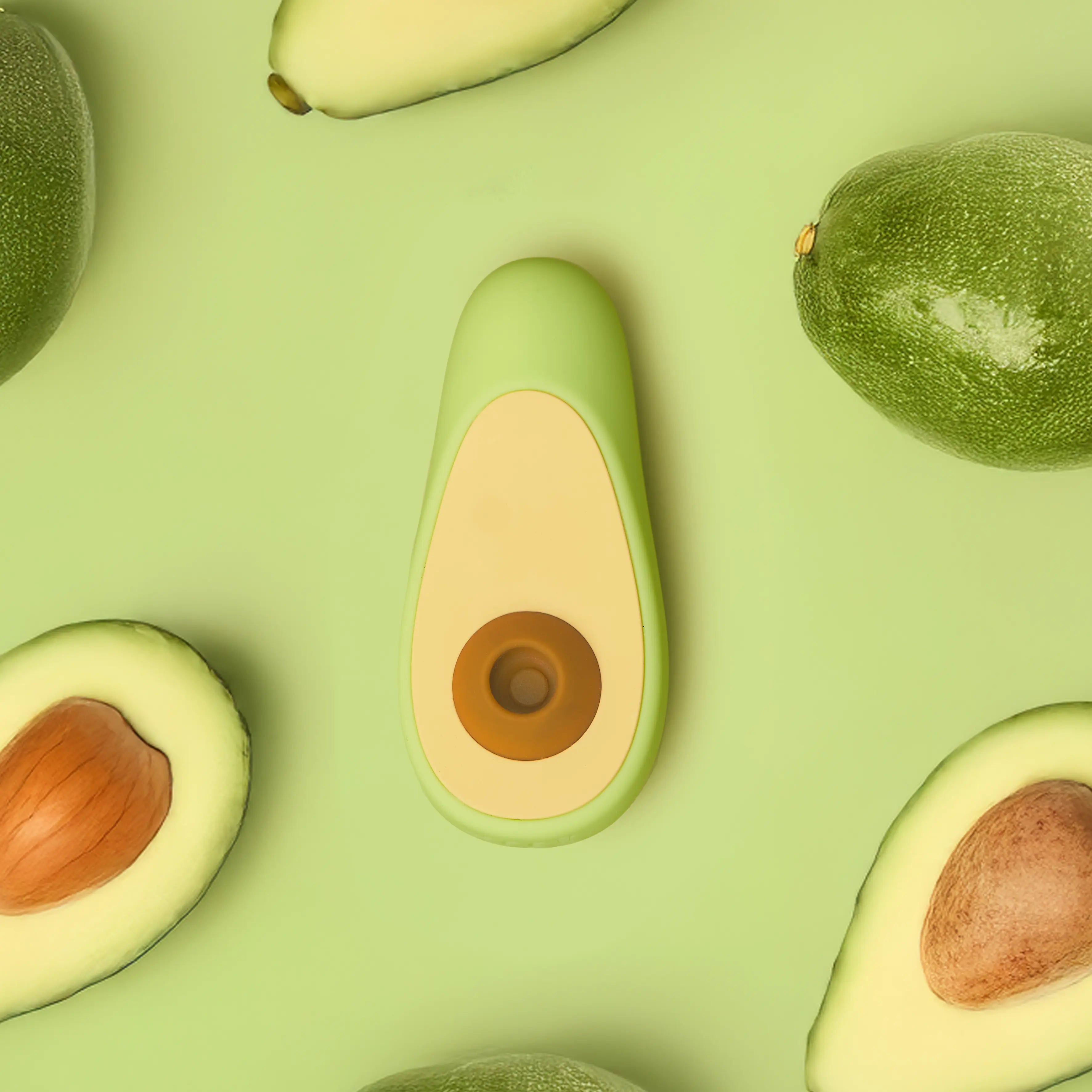 Avocado Sex Toy — front view