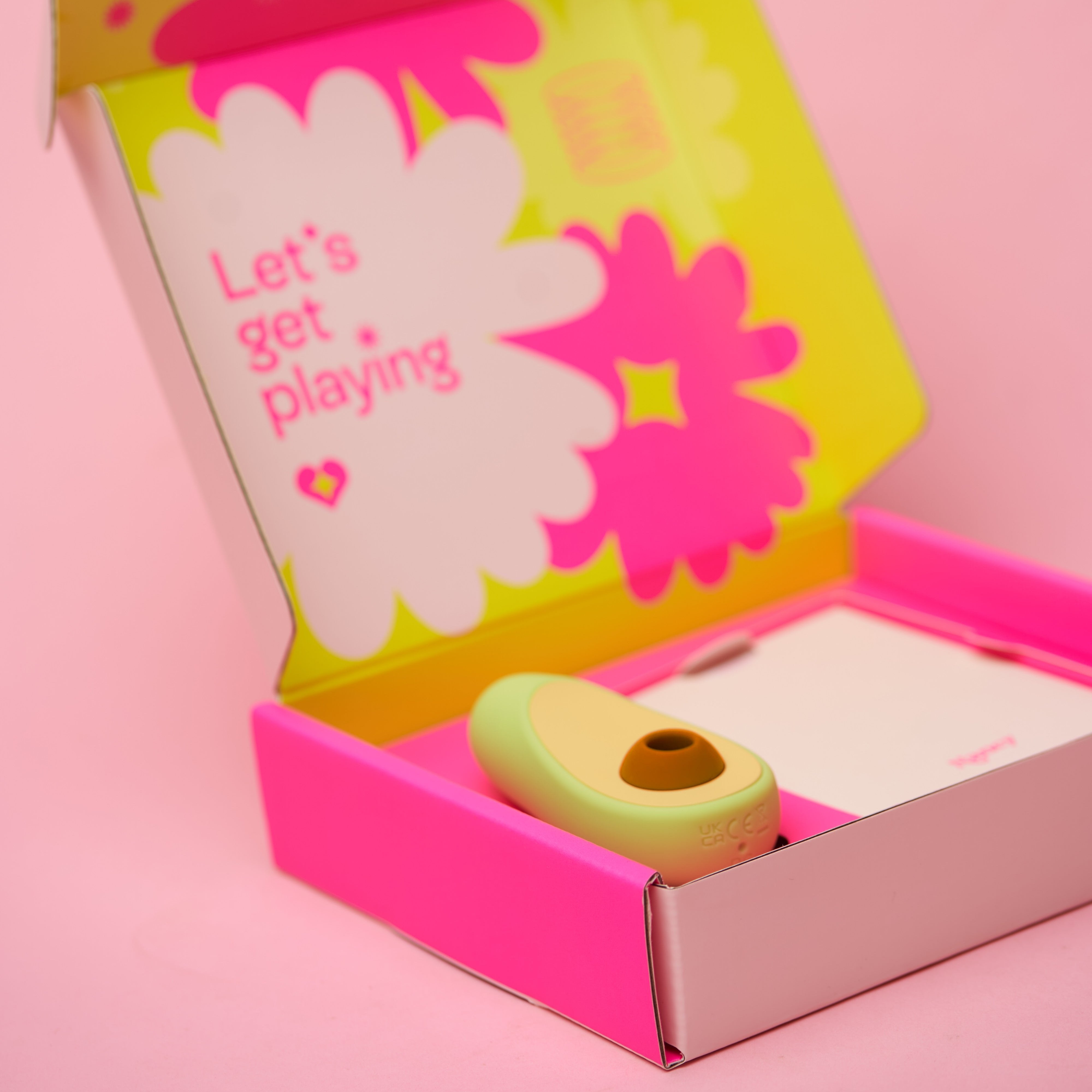Avocado sex toy — color options